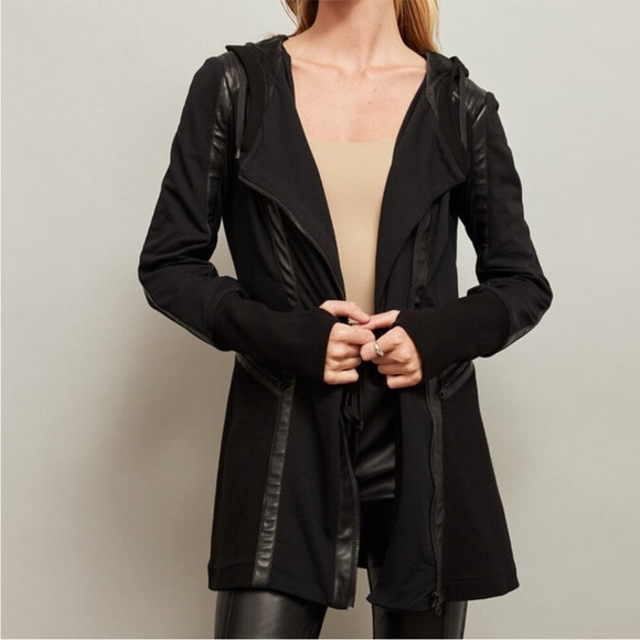 Blanc Noir Passenger Travel Jacket S NWT - Picture 2 of 13